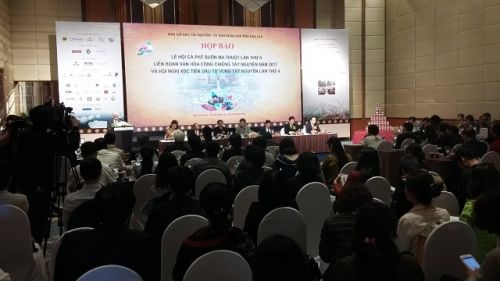 họp b&aacute;o lễ hội c&agrave; ph&ecirc; 2016