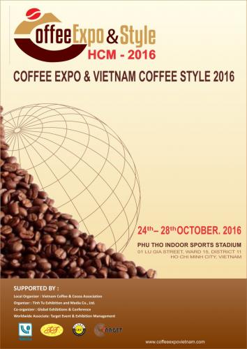 HỘI CHỢ CHUYÊN NGÀNH CÀ PHÊ VÀ TUẦN LỄ VĂN HÓA CÀ PHÊ VIỆT - HCM 2016