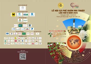 Brochure Lễ hội Cà phê Buôn Ma Thuột lần thứ 9 năm 2025